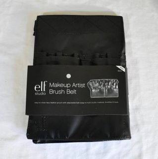 Studio MAKEUP ARTIST BRUSH BELT Tool Holder elf Black Brand New