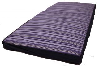 Bench Cushion Seat Pad Approx 41 x 17 Purple Stripe High Quality 