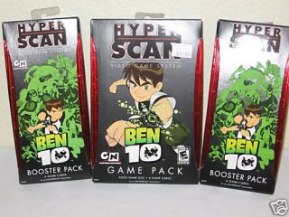 Hyperscan Ben 10 Video Game Booster Packs Hyper Scan
