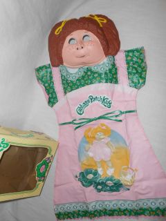 VTG 1983 Ben Cooper Cabbage Patch Kids Costume & Mask Tot 2 3 Dress 