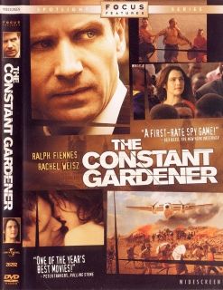 The Constant Gardener Ralph Fiennes Rachel Weisz DVD 2006 Widescreen 