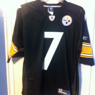 Ben Roethlisberger Steelers on Field Jersey Size 48 Medium