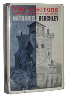 Nathaniel Benchley The Visitors SIGNED 1st 1st NR