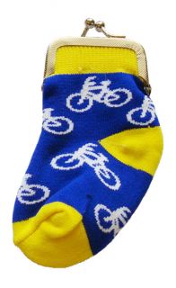 Bicycles Style Baby Sock Change Coin Purse New