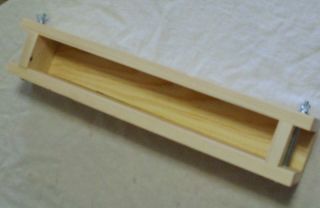 Wooden Soap Mold 3 pound Take Apart Mold & Free Handmade Wooden Soap 