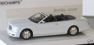 Great modelcar Bentley Azure Convertible 2007 White Ed