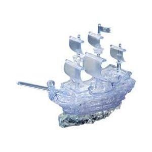 Bepuzzled 30966 3D Crystal Puzzle Pirate SHIP 98 Pcs