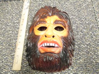 Halloween Mask Vintage Bigfoot 1977 Sid Marty Krofft Large K Mart Ben 