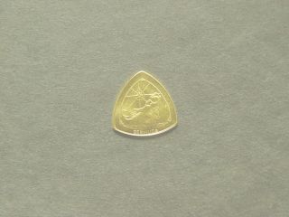 1996 bermuda $ 3 three dollar gold proof coin