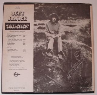 BERT JANSCH Jack Orion NM VANGUARD Original Folk LP John Renbourn