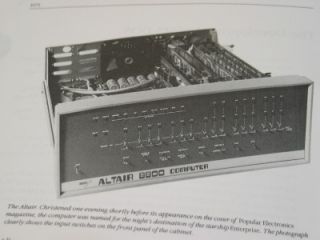 MS Dos 1 0 Encyclopedia Bill Gates Mits Altair 8800