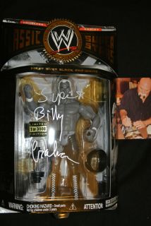 WWE Classic Superstar Billy Graham 1 of 3000 Signed Limited Exclusive 