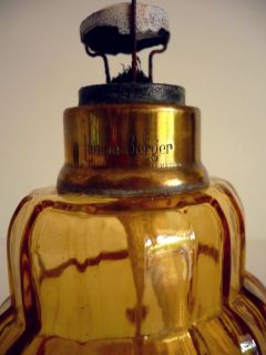 OLD ART DECO CRYSTAL BERGER LAMP  Z ORIENTALE circa 1932/1951