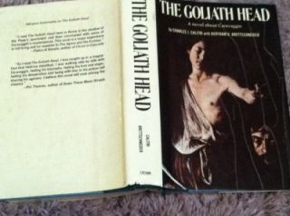 The Goliath Head A Novel About Caravaggio by Charles J.Calitri (1972 