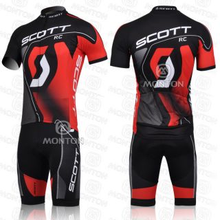 2012 Team Cycling Bicycle Suit Jersey Bib Shorts Bike Racing Clothing 