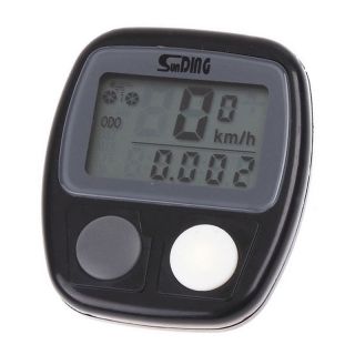 LCD Digital Bike Cycling Cycle Bicycle Computer Odometer Speedometer 