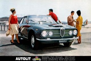 1963 Alfa Romeo 2600 Sprint Bertone Factory Photo