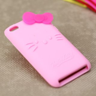   Hello Kitty Soft Silicone Skin Case Cover for iPod Touch 4 4G