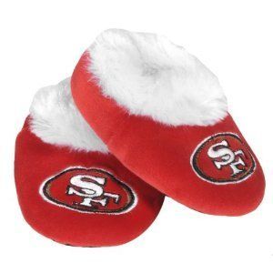   49ers NFL Football Logo Baby Bootie Slippers Shoes Choose Size
