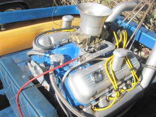 1969 Big Block Chevy 427 Engine Complete Carb to Pan Runs Great Recent 