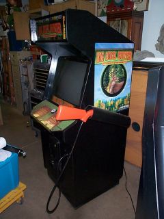 Original Survivor The Big Buck Hunter Video Arcade Gun Game Machine 