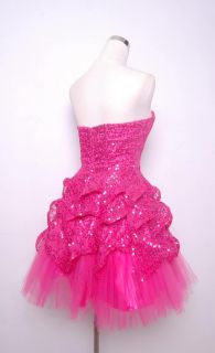 Betsey Johnson Evening Sugar & Spice Dress Size 6 Pink