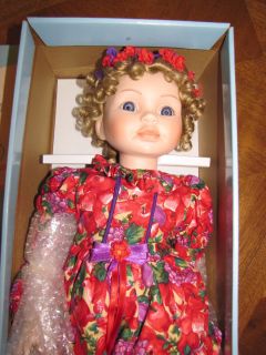 Beautiful 23 Goebel Betty Jane Carter Porcelain Musical Doll 78 500 