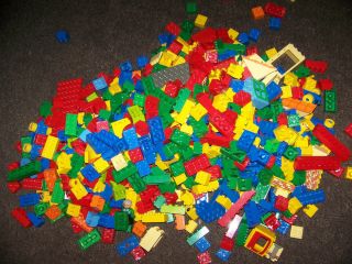 Big Duplo Lego Lot of Over 700 Building Bricks Blocks All Lego Brand 
