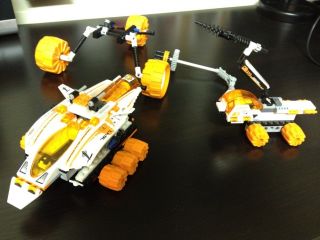 Lego Large Lot from sets 7647 7693 and 7694, all from the Mars Mission 