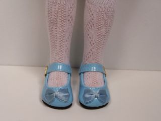 Blue Patent Mary Jane Doll Shoes for 14 Betsy Mccall♥