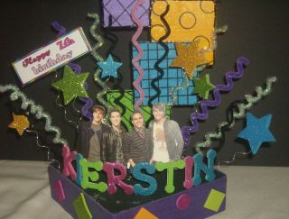 Big Time Rush Cake Topper Center Piece Party Supplies