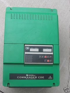 control techniques commander cde cde15hpicd ac drive  