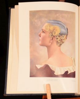 C1937 The Art and Craft of Hairdressing Colour Plates Foan Illustrated 