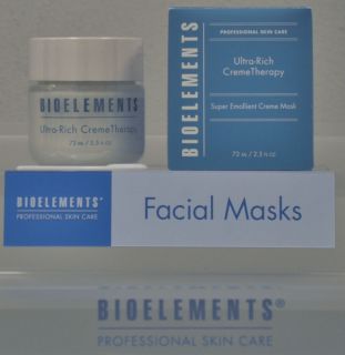 Bioelements Professional Skin Care Ultra Rich Creme Therapy 2 5 Oz 