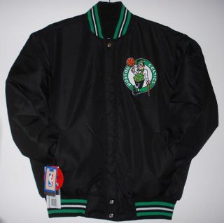 Size 4XL NBA Boston Celtics Wool Reversible Jacket New JH Design XXXXL 