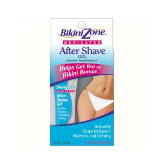 Bikinizone Medicated Ater Shave Gel Anti Bumps 1oz 28g Stops 