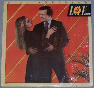 Bill Anderson Love and Other Sad Stories LP Shrink Wrap MCA 693