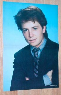 Bill Cosby Show Poster Pin Up clipping Michael J Fox 84
