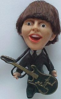 Beatles Paul McCartney Vintage Soft Body Remco Doll with Guitar