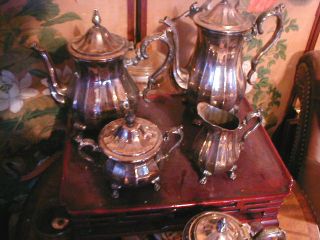 William Rogers Silverplate Tea Coffee Service