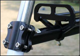 New Black Road Bike Bicycle Seat Post Beam Rear Rack