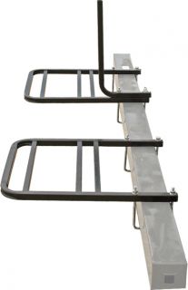 Airstream RV Travel Trailer Bumper Mounted 2 Bicycle Bike Carrier Rack 