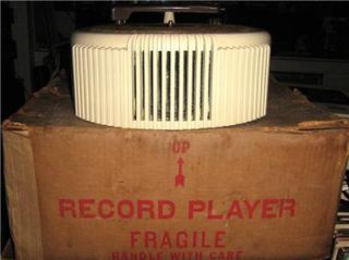 RARE Meck 3A6 P8 Record Player 78 RPM Original Box Very Nice Dont Miss 