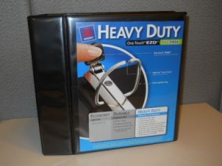   AVE79606 Black 5 Nonstick Heavy Duty EZD Reference View Binder
