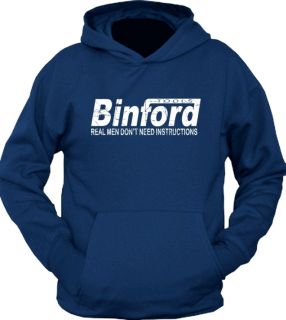 New BINFORD Tools Improvement Home Time Hoodie T Shirt