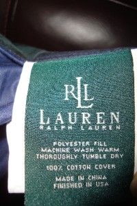 Ralph Lauren Blackwatch Plaid Toss Pillow for Comforter