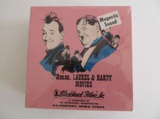 Vintage Laurel & Hardy Movies Blackhawk Films Super 8mm Set New Rare 
