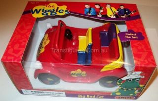 The Wiggles Action Figures Toy Big Red Car Smiti MISB