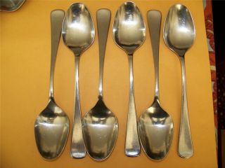 WMF Stainless Satin Soup or Place Spoons, FINESSE, Germany 