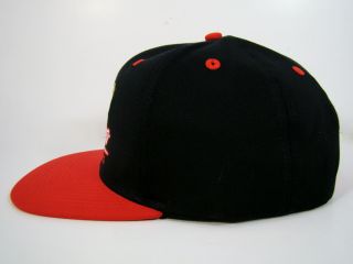 Chicago Blackhawks Snapback Hat Black Cursive Logo Patrick Kane Reebok 